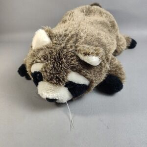 DAKIN Raccoon Hand Puppet 1983 Vintage Full Body Realistic 12" Plush Korea